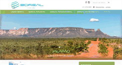 Desktop Screenshot of borealturismo.com.br